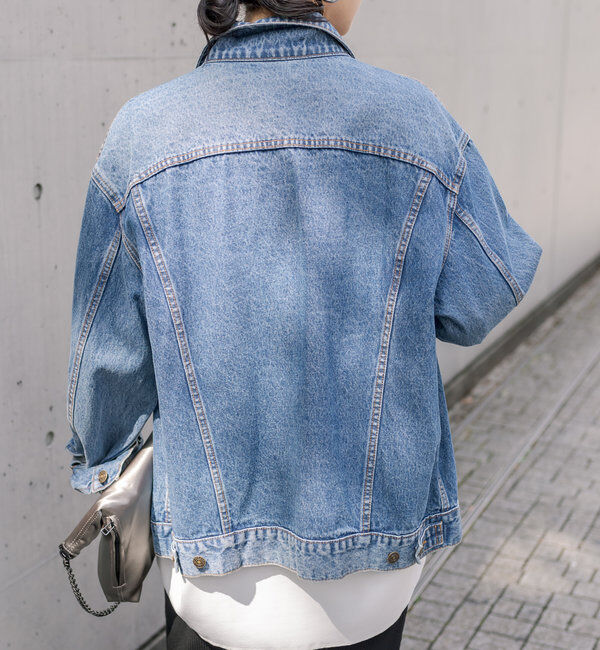  「【リバイバル/新色追加/羽織るだけでサマになる】デニムジャケット」|デニムジャケット|
