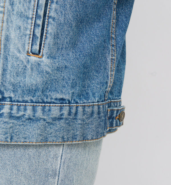  「【リバイバル/新色追加/羽織るだけでサマになる】デニムジャケット」|デニムジャケット|