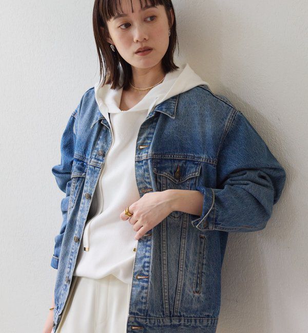  「【リバイバル/新色追加/羽織るだけでサマになる】デニムジャケット」|デニムジャケット|