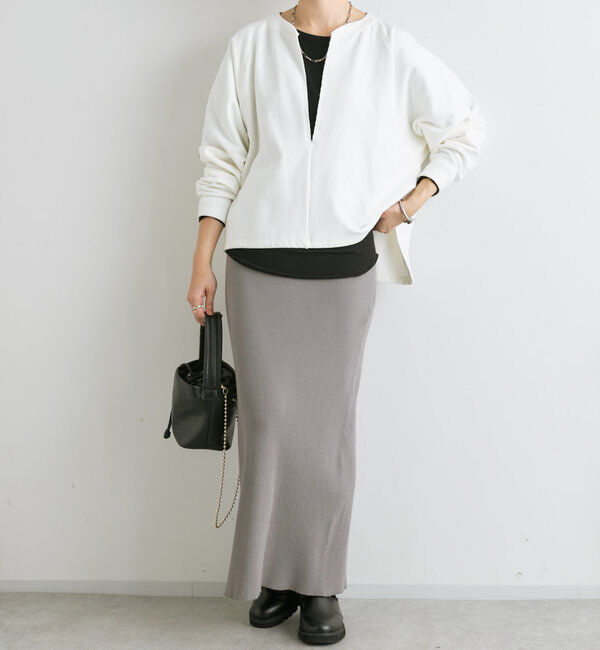  「【大人が着やすい】キーネックオーバースウェット」|Tシャツ・カットソー|