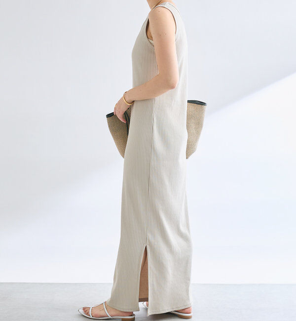  「【マイナス3kg/レビュー高評価☆】2WAYリブタンクワンピース」|ワンピース|