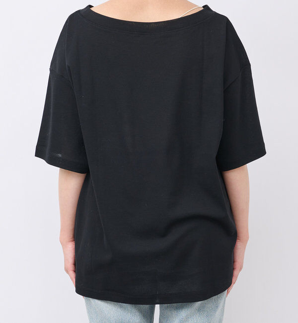  「【MONN.:.(モン)】オープンネックTee」|Tシャツ・カットソー|