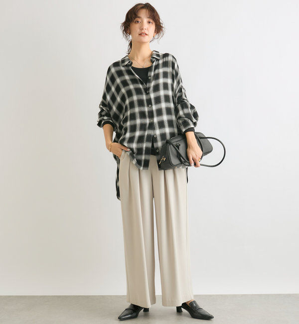  「【MYSELFbyRD（マイセルフバイリヴドロワ）】baseLongTee」|Tシャツ・カットソー|