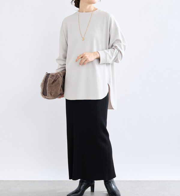  「カットジョーゼットライトプルオーバー」|Tシャツ・カットソー|