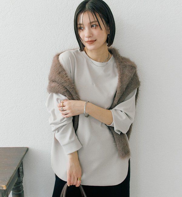  「カットジョーゼットライトプルオーバー」|Tシャツ・カットソー|