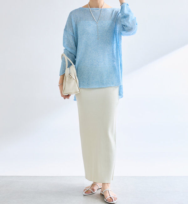  「メランジルーズニット」|ニット・セーター|