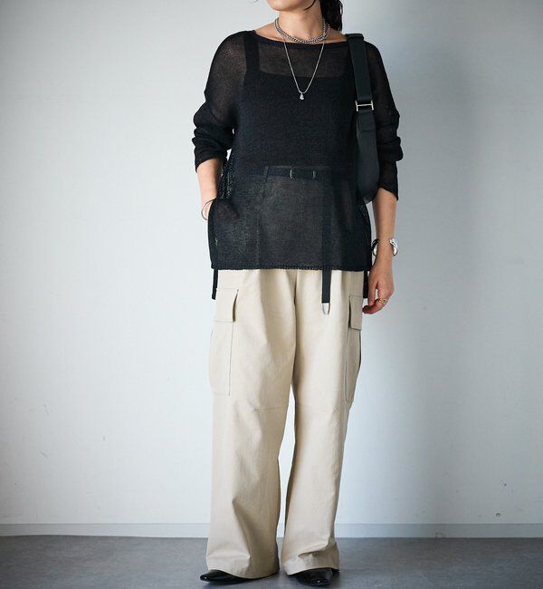  「メランジルーズニット」|ニット・セーター|