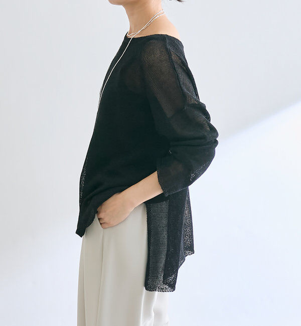  「メランジルーズニット」|ニット・セーター|