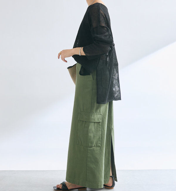  「メランジルーズニット」|ニット・セーター|