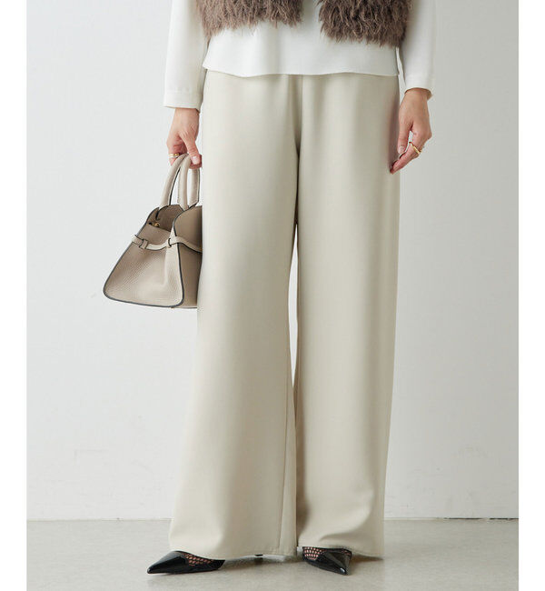  「【CHIKAコラボ】【美脚パンツ】ワイドドロストパンツ」|その他|