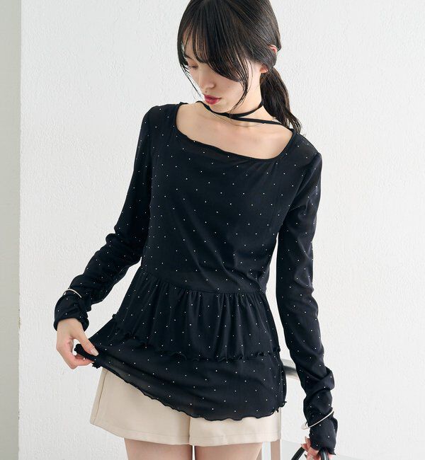  「26SSドットティアードプルオーバー」|Tシャツ・カットソー|