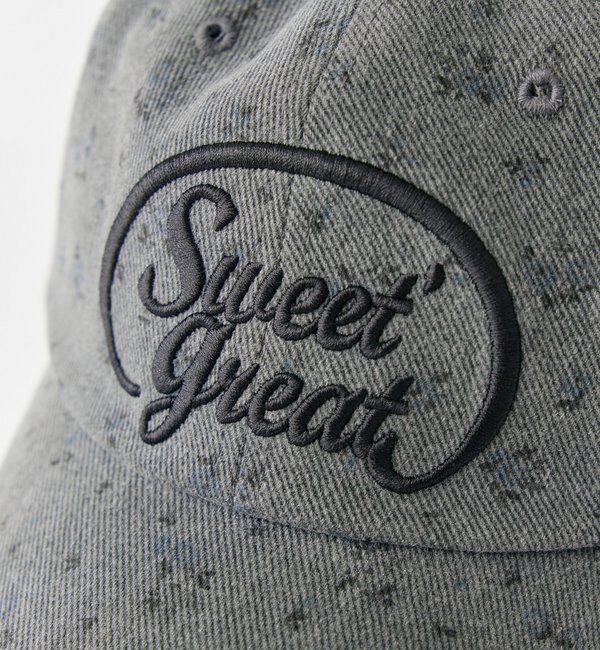  「フラワー刺繍キャップ」|ハット|