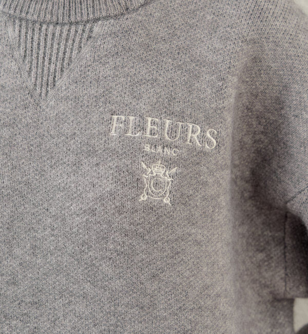  「【3色展開】衿取外しロゴジャガードワンピース」|ワンピース|