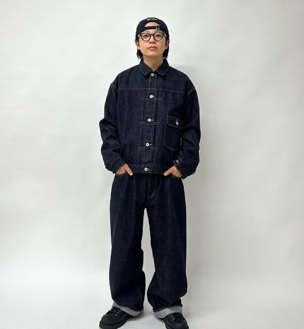  「【Sourcream/サワークリーム】リジッドデニムジャケット 」|デニムジャケット|