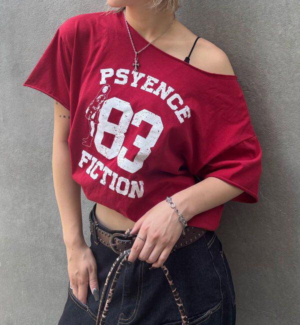  「【新色追加】エリオットオフショルTEE」|Tシャツ・カットソー|