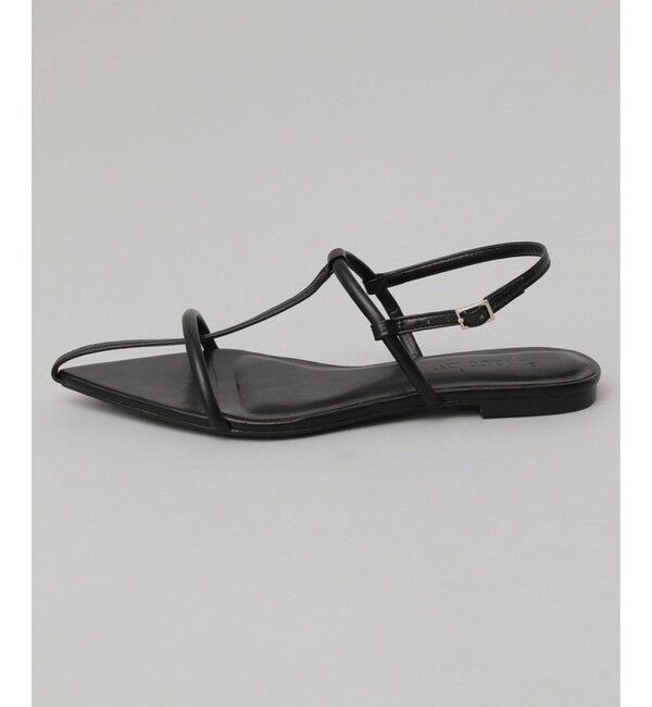 A part by 「クロスフラットサンダル」|サンダル|