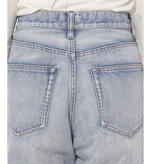 LOWRYS FARM「ＣＯＮＥ／アシメデニムパンツ」|デニム|