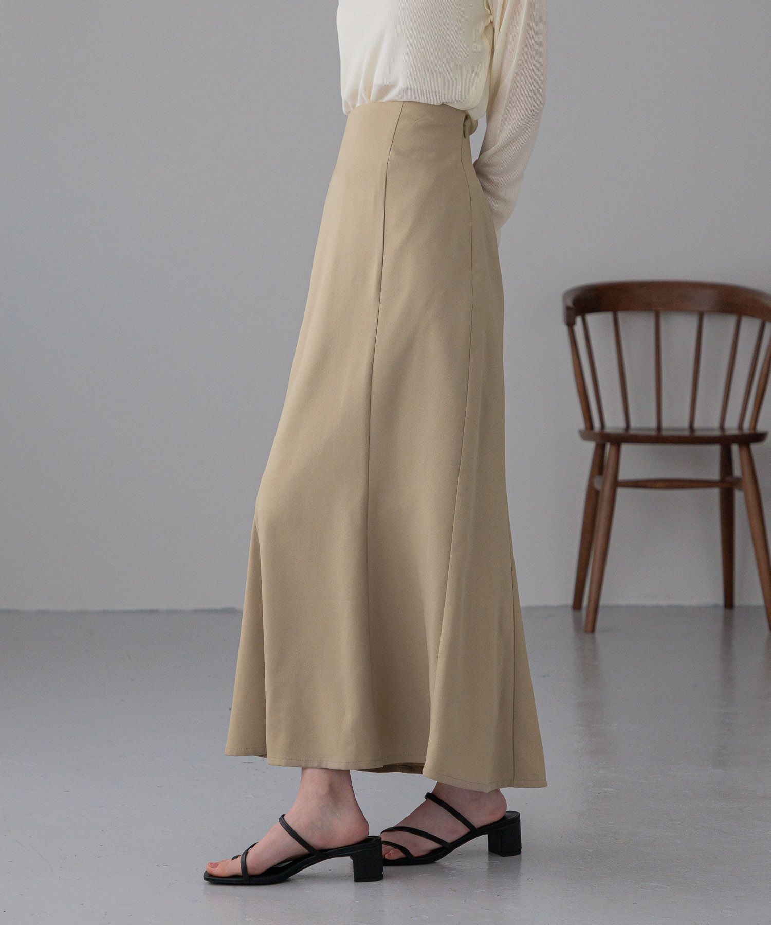 LOWRYS FARM「スタイルＵＰマーメイドスカート」|スカート|BRN2