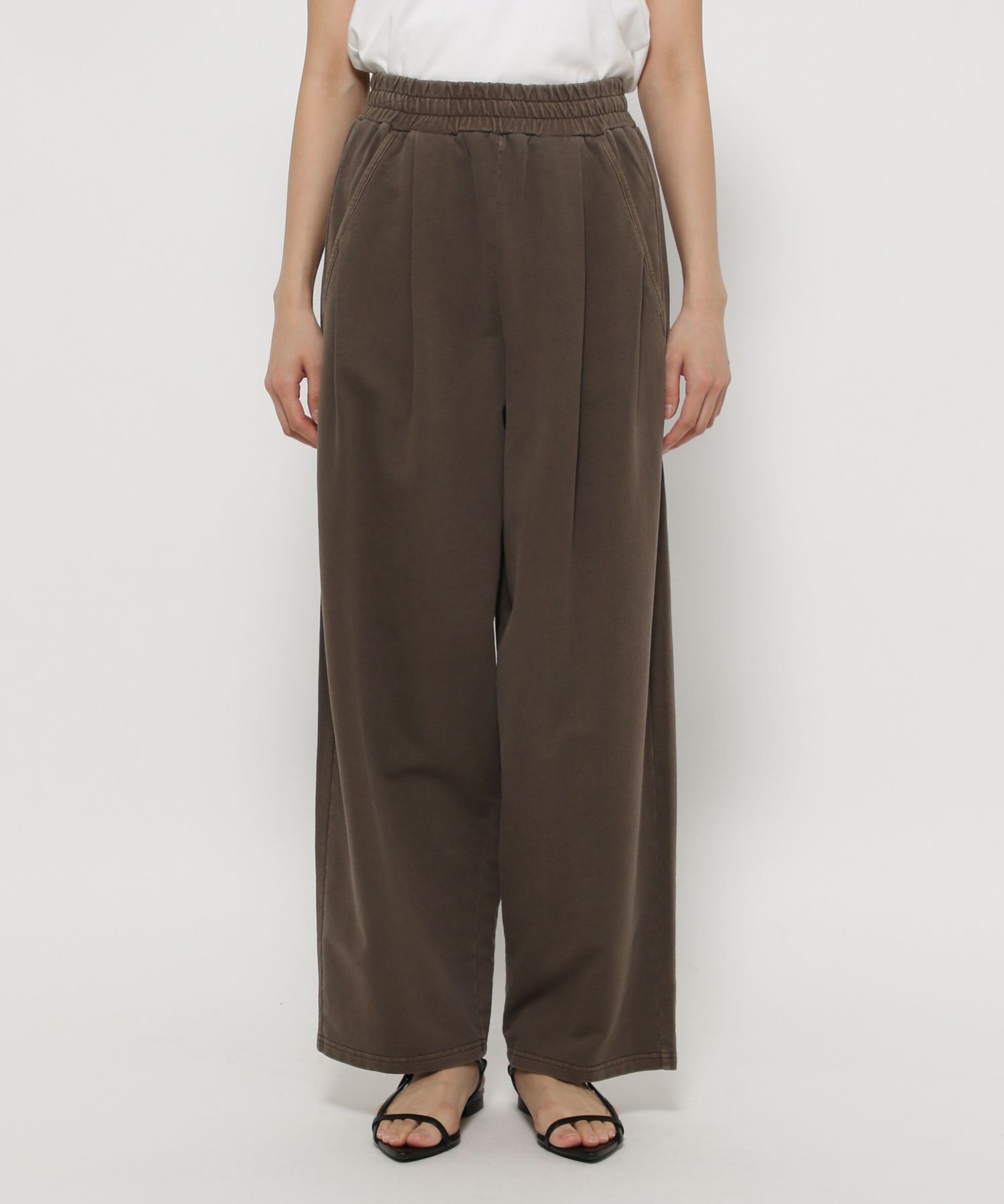 LOWRYS FARM「カットイージーコクーンパンツ２」|チノ|