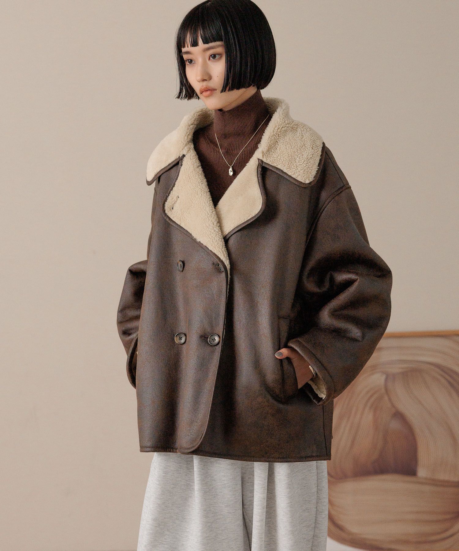 LOWRYS FARM「ムートンジャケット」|その他|