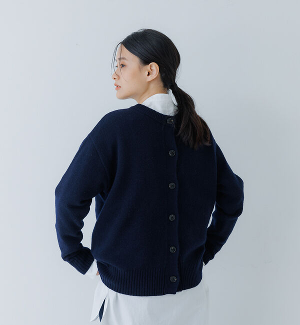 collex「ウール前後2WAYカーディガン」|カーディガン|