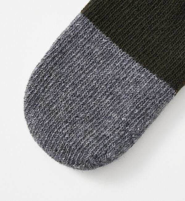 collex「【ecuvo,】別注 2カラー ルームスリッポン メンズ」|ソックス|