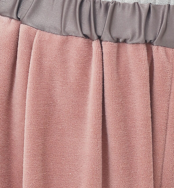 collex「【手洗い可能】ベロアセミワイドパンツ」|その他|