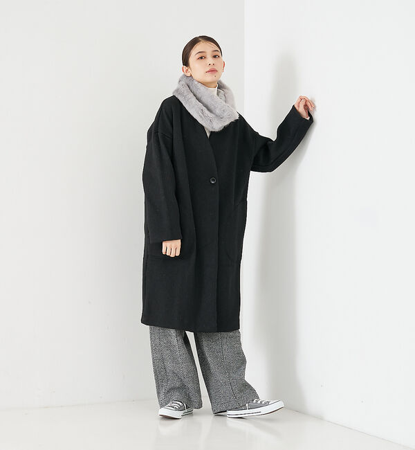 collex「【HELEN MOORE】 Cowl ファー ネックウォーマー」|マフラー|