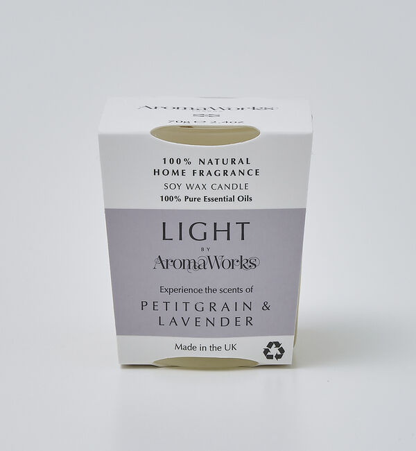 collex「【Aroma Works】 グラス入りキャンドルS」|アロマ・ルームフレグランス|