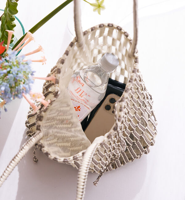 collex「【ANANS】マクラメ ワックスコード トートバッグ」|トートバッグ|