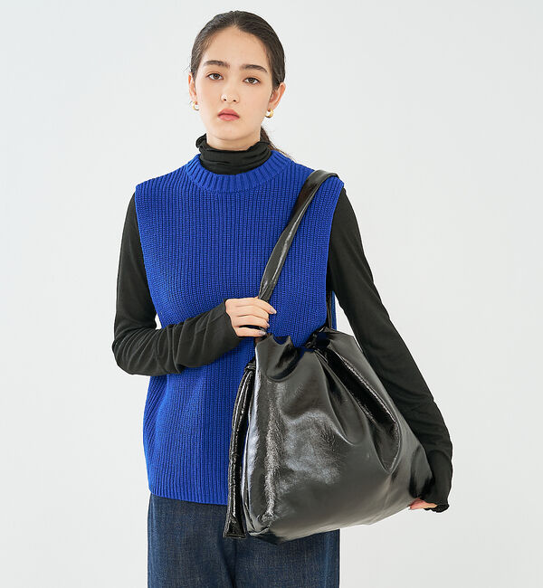 collex「ドロストビッグショルダーバッグ」|ショルダー・メッセンジャー|ブラック