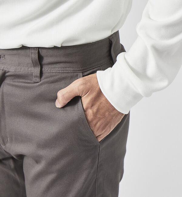 ABAHOUSE「【定番】ツイル ストレッチ スリム フィット チノパンツ」|その他|
