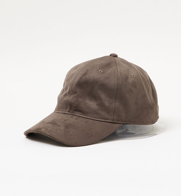 ABAHOUSE「【RUBEN/ルーベン】FAKE SUEDE CAP/フェイクスエードキャップ/」|その他|グレー