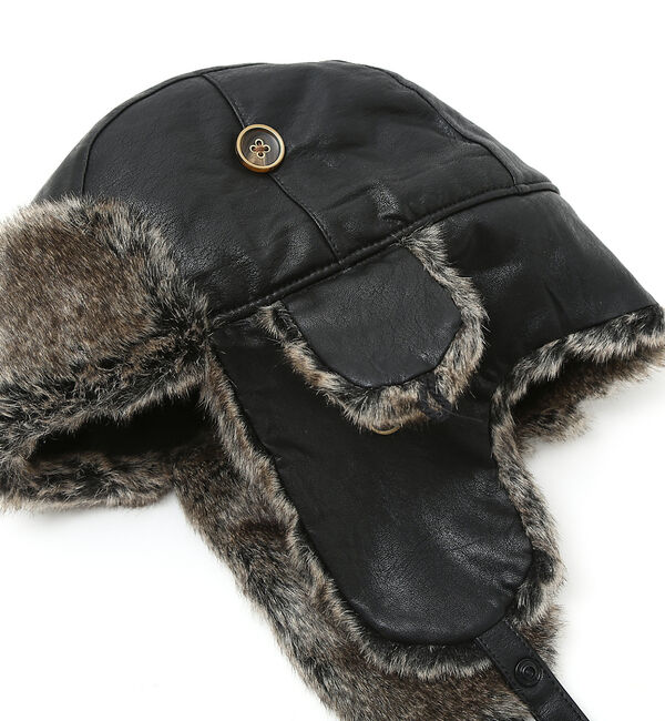 ABAHOUSE「【RUBEN/ルーベン】FAKE LEATHER FLIGHT/レザーフライトキ」|その他|