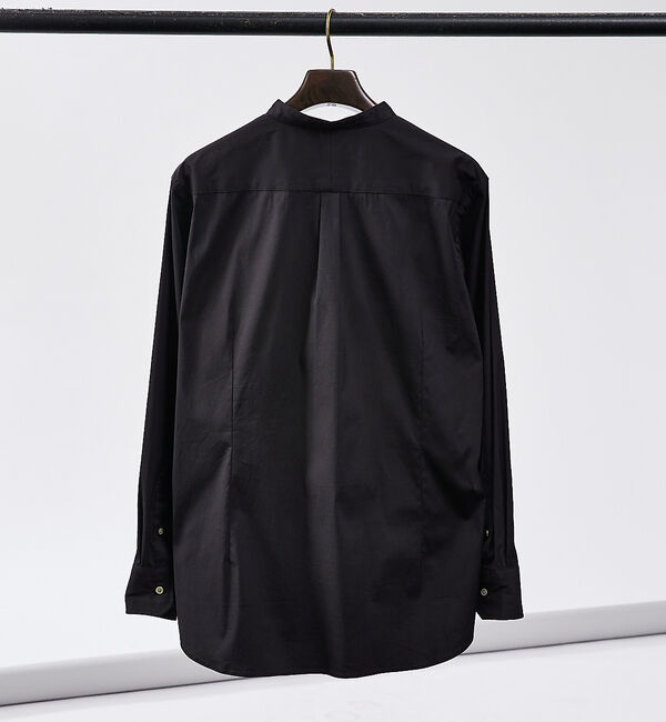 ABAHOUSE「【SUPER GUM】バンドカラー ブロードシャツ」|シャツ・ブラウス|