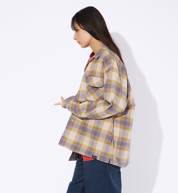 ABAHOUSE「【PENDLETON / ペンドルトン】BOARD SHIRT /ボードシャツ/」|シャツ・ブラウス|グレー系その他1