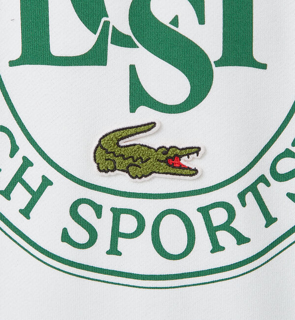 ABAHOUSE「【LACOSTE / ラコステ】サークルグラフィック クルーネックスウェット」|スウェット・ジャージ|