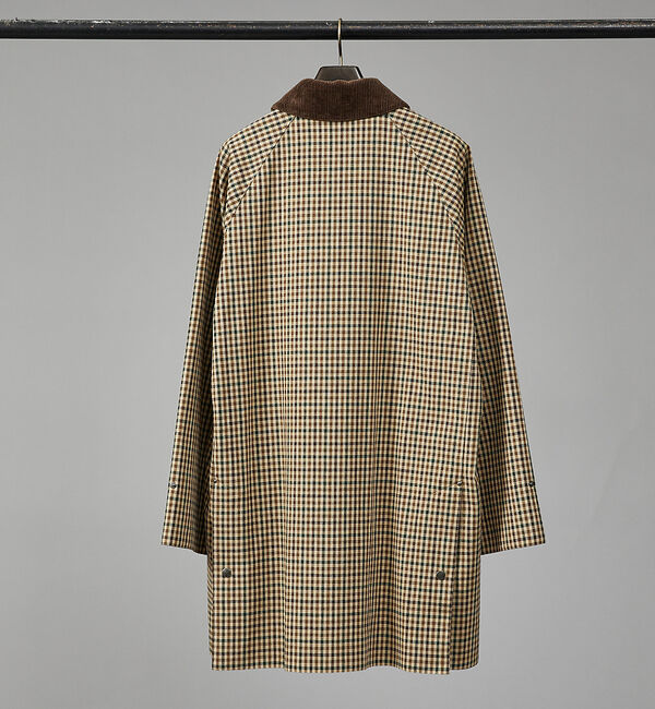 ABAHOUSE「【Traditional Weatherwear】HARROGATE / チェッ」|ステンカラーコート|