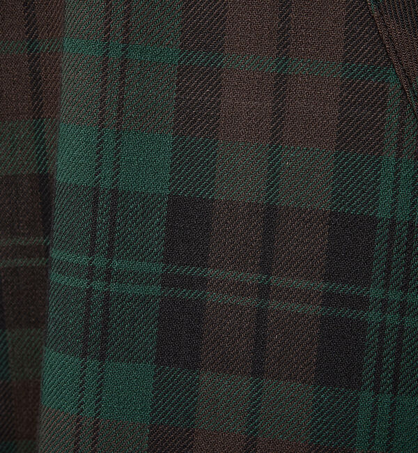 ABAHOUSE「【Traditional Weatherwear】HARROGATE / チェッ」|ステンカラーコート|