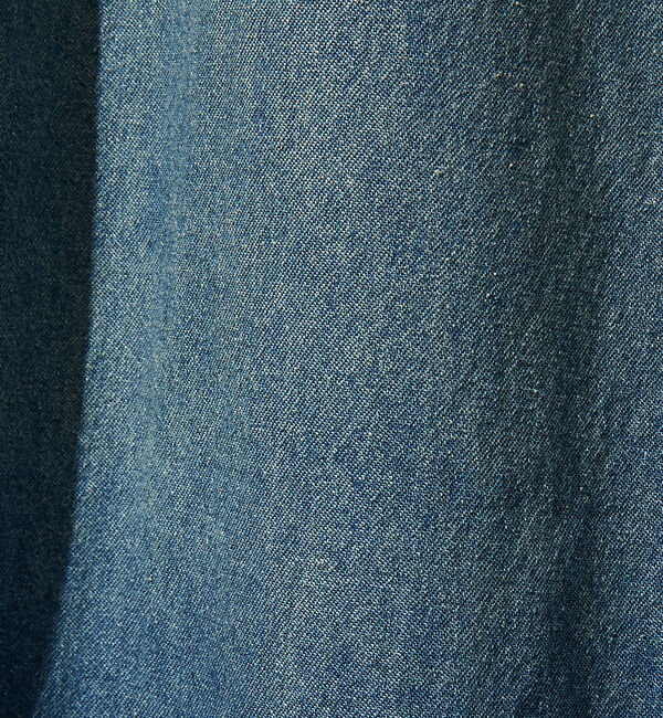 ABAHOUSE「【ヴィンテージ加工】 LIGHT CURVED DENIM /ワイドデニム/ライ」|デニム|