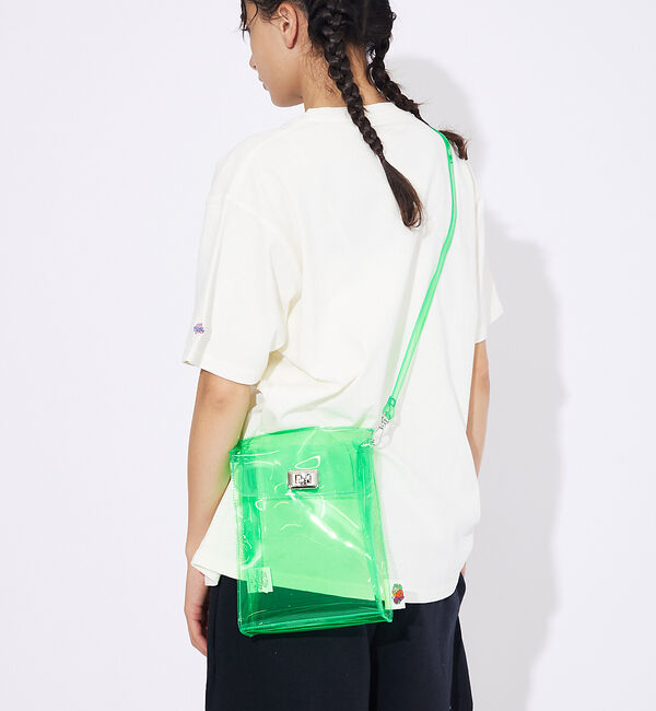 ABAHOUSE「【FRUIT OF THE LOOM/フルーツ オブ ザ ルーム】VINYL S」|ショルダー・メッセンジャー|グリーン