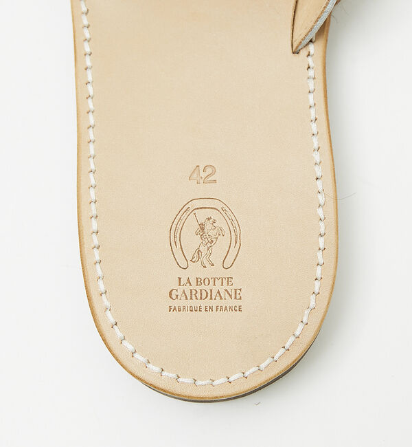 ABAHOUSE「【LA BOTTE GARDIANE / ラ ボッタ ガルディエーヌ 】ハラコサ」|サンダル|