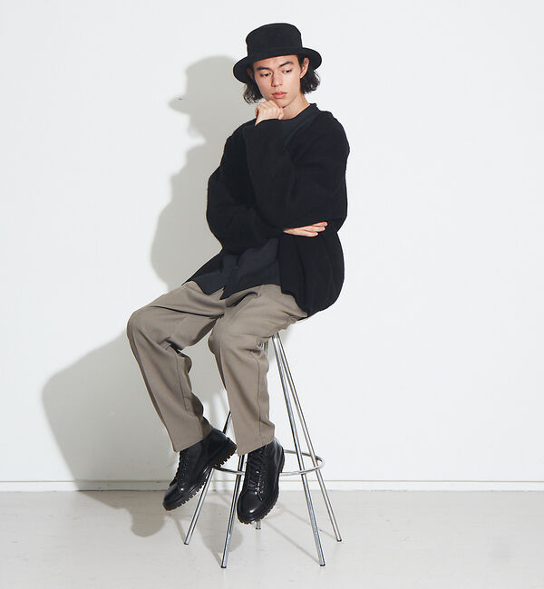 alfredoBANNISTER「【E.E.S】トラックソール モンキーブーツ」|ショートブーツ|