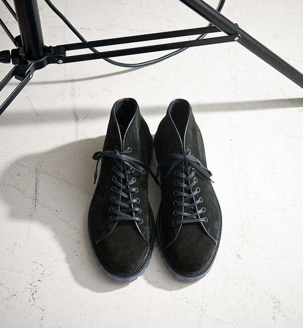 alfredoBANNISTER「【E.E.S】トラックソール モンキーブーツ」|ショートブーツ|