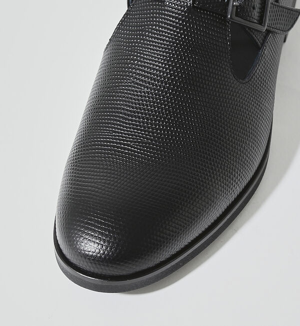 alfredoBANNISTER「【リザード型押し】Tストラップ バックル シューズ」|その他|