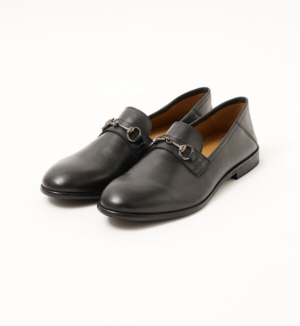 alfredoBANNISTER「【WEB別注】ビットローファー」|ローファー|ブラック