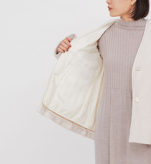 Rouge vif「【CURRENTAGE】ミリタリーブルゾン」|ミリタリー・モッズコート|