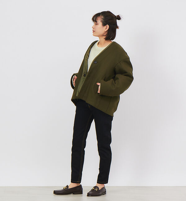 Rouge vif「【CURRENTAGE】ミリタリーブルゾン」|ミリタリー・モッズコート|