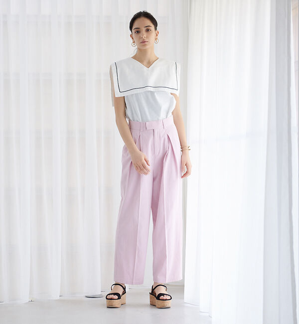 Rouge vif「コットンツィストドライタックパンツ」|その他|