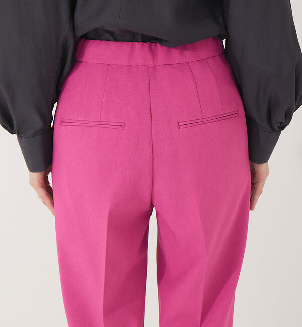 Rouge vif「【XSサイズ展開】【セットアップ対応】ウールタッチテーパードパンツ」|その他|